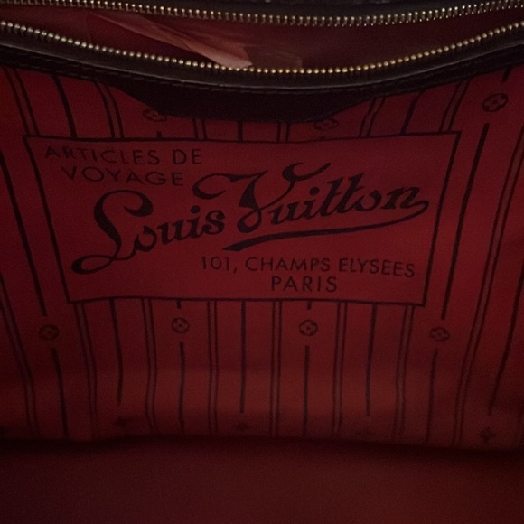 Weekend price drop !!Authentic Louis Vuitton Damier Ebene Neverfull GM! - Picture 6 of 14